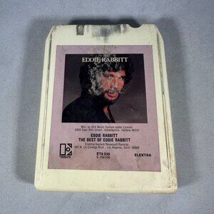 Eddie Rabbitt The Best Of Eddie Rabbitt Elektra 8-Track Album Collectible Vintag